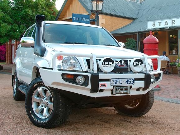 Передний бампер ARB Deluxe 3421410 для Toyota Land Cruiser Prado 120 2003-2009