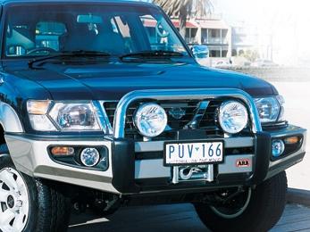 Передний бампер ARB Sahara 3917130 для Nissan Patrol GU Y61 1997-2004