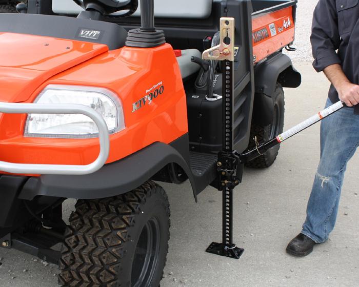 Реечный домкрат (хайджек) Hi-Lift Jack UTV425 красный 105 см.