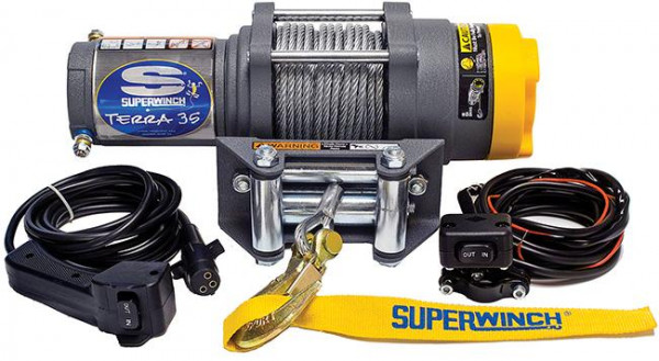 Лебедка электрическая для ATV Superwinch Terra35