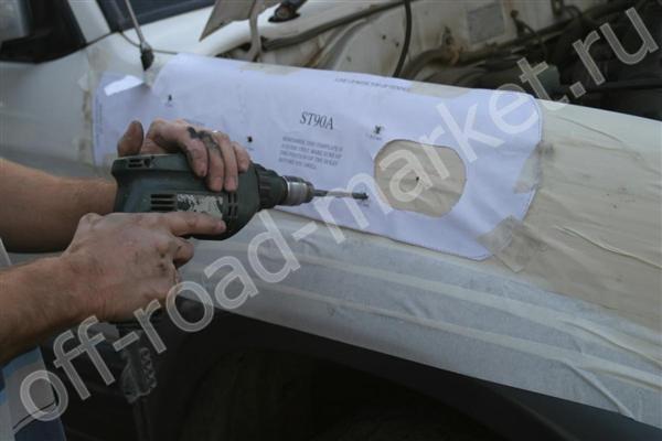 Шноркель TOYOTA LC 90 Prado