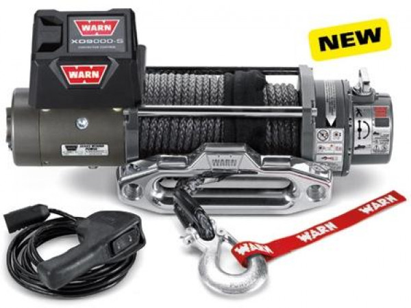 Электрическая лебедка Warn XD9000-S 12V с синтетическим тросом