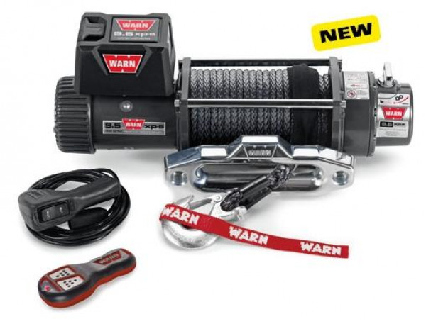 Электрическая лебедка Warn 9.5XP 12V с синтетическим троcом