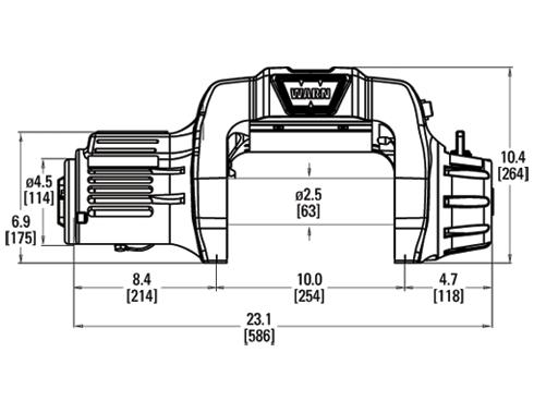 Электрическая лебедка Warn 9.5cti 12V