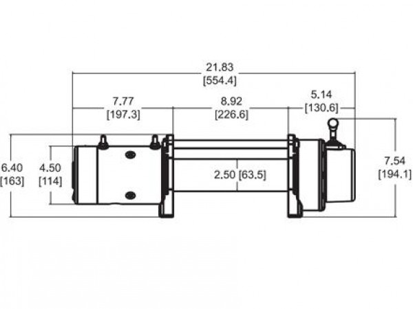 Электрическая лебедка Warn XDC 9.5 12V