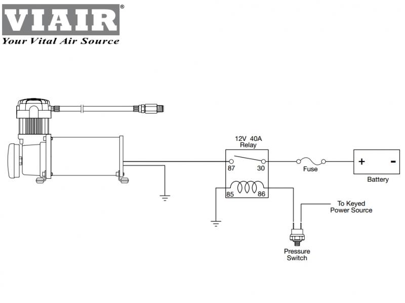 Компрессор стационарный 24V VIAIR 450C-IG