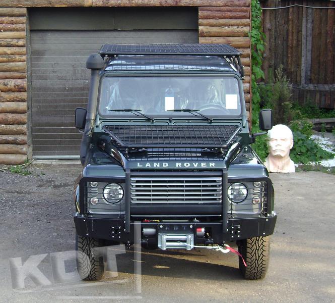 Багажник на капот Land Rover Defender (материал алюминий)