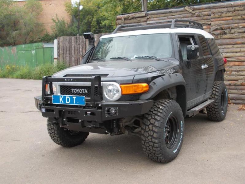 Передний силовой бампер со съемным кенгурином - Toyota FJ Cruiser