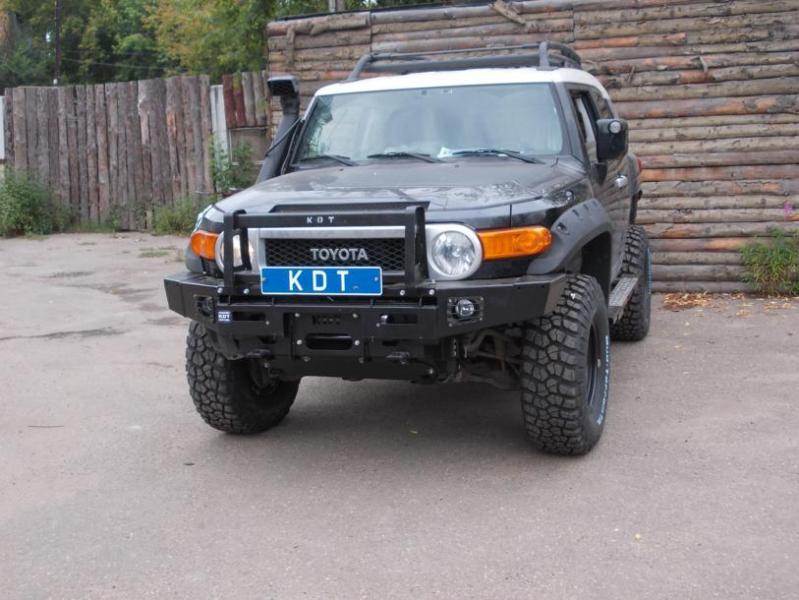 Передний силовой бампер со съемным кенгурином - Toyota FJ Cruiser