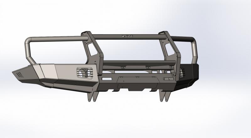 Передний силовой бампер II поколения - Toyota Land Cruiser 200