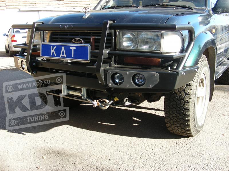 Передний силовой бампер со съемным кенгурином - Toyota Land Cruiser 80