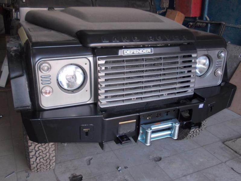 Передний силовой бампер без кенгурина "Спорт" - Land Rover Defender 90/110