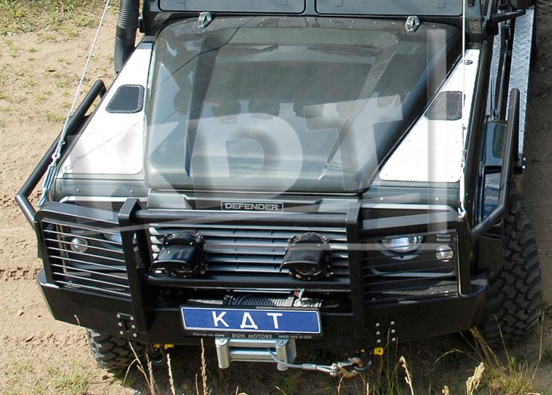 Передний силовой бампер со съёмным кенгурином - Land Rover Defender 90/110