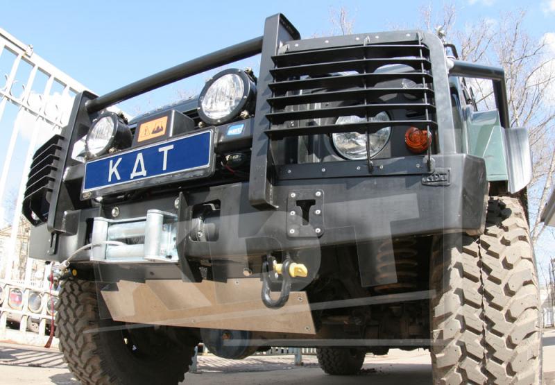 Передний силовой бампер со съёмным кенгурином - Land Rover Defender 90/110