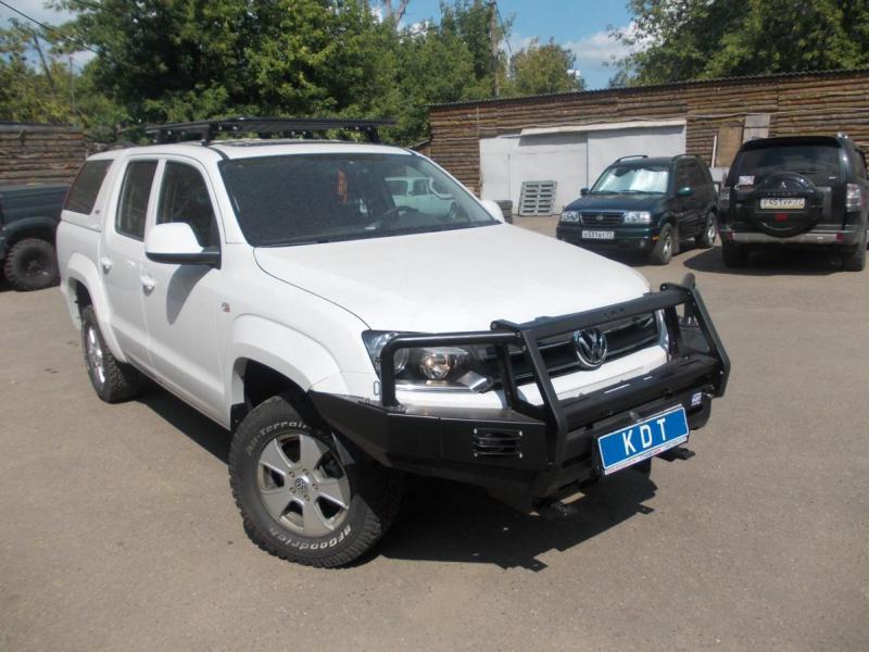 Передний силовой бампер со съемным кенгурином - Volkswagen Amarok