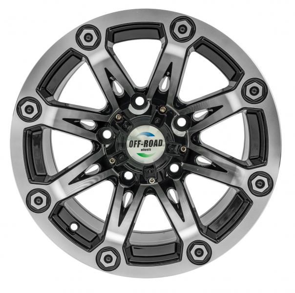 Диск УАЗ литой серебристый 5x139,7 8xR15 d110 ET-20