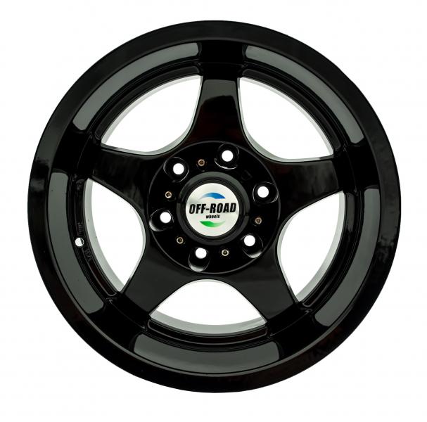 Диск УАЗ литой черный 5x139,7 8xR15 d110 ET-27