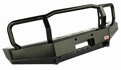 Бампер РИФ передний Toyota Land Cruiser 76/78 2007+ без доп. фар с кенгурином