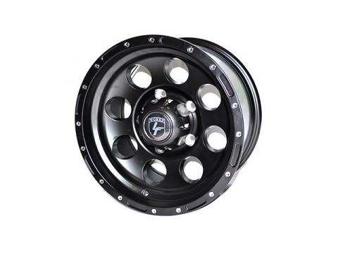 Диск литой LF Works Dick LF 087 8.0X15/5X114.3 ET-15 d-84 (чёрный матовый)