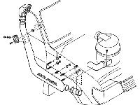 Шноркель SS185HF (Prado)