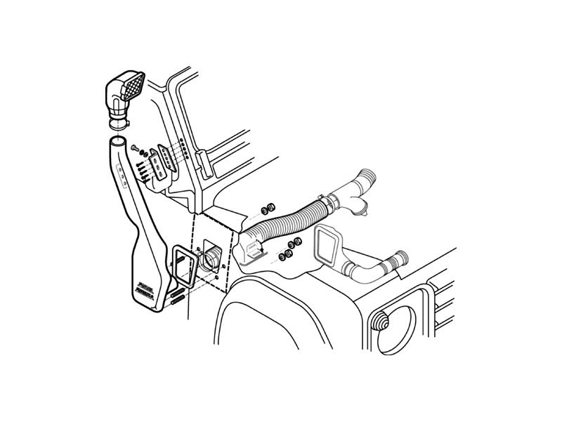 Шноркель SS550HF (Def 300)