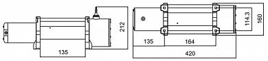 Лебёдка электрическая 12V CM6000