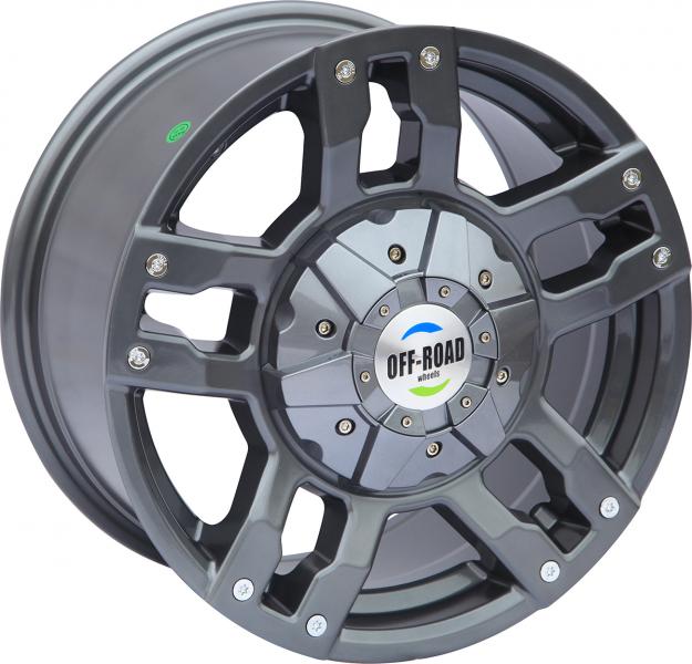 Диск Тойота Ниссан литой серый 6x139,7 8xR16 d110 ET+10