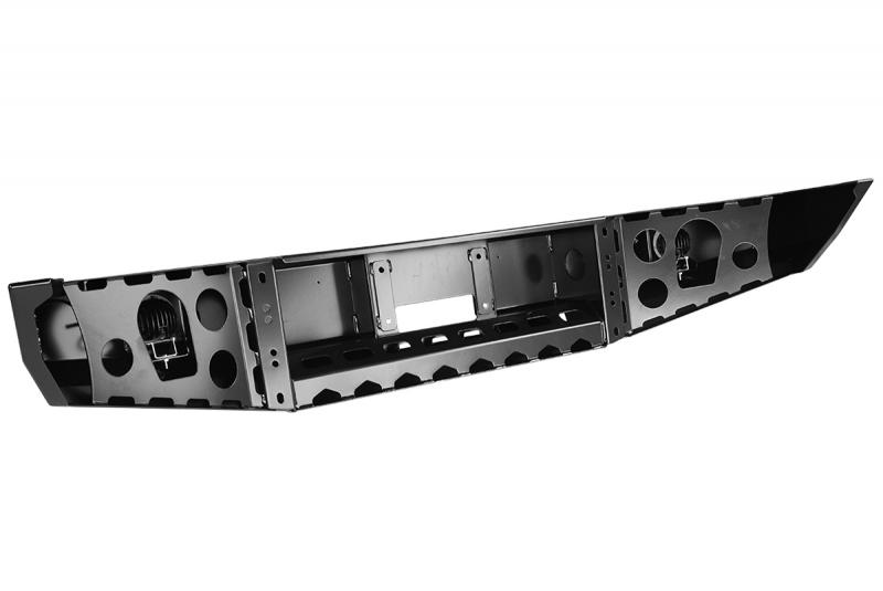 Бампер РИФ передний Toyota Land Cruiser 76/78 2007+ c доп. фарами без защитной дуги