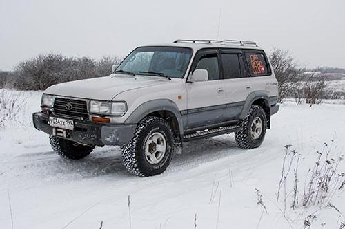 Пороги РИФ для Toyota Land Cruiser 80/105