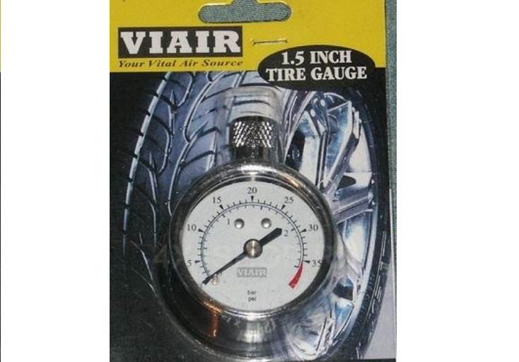 Манометр VIAIR шинный 35PSI/2,42Bar